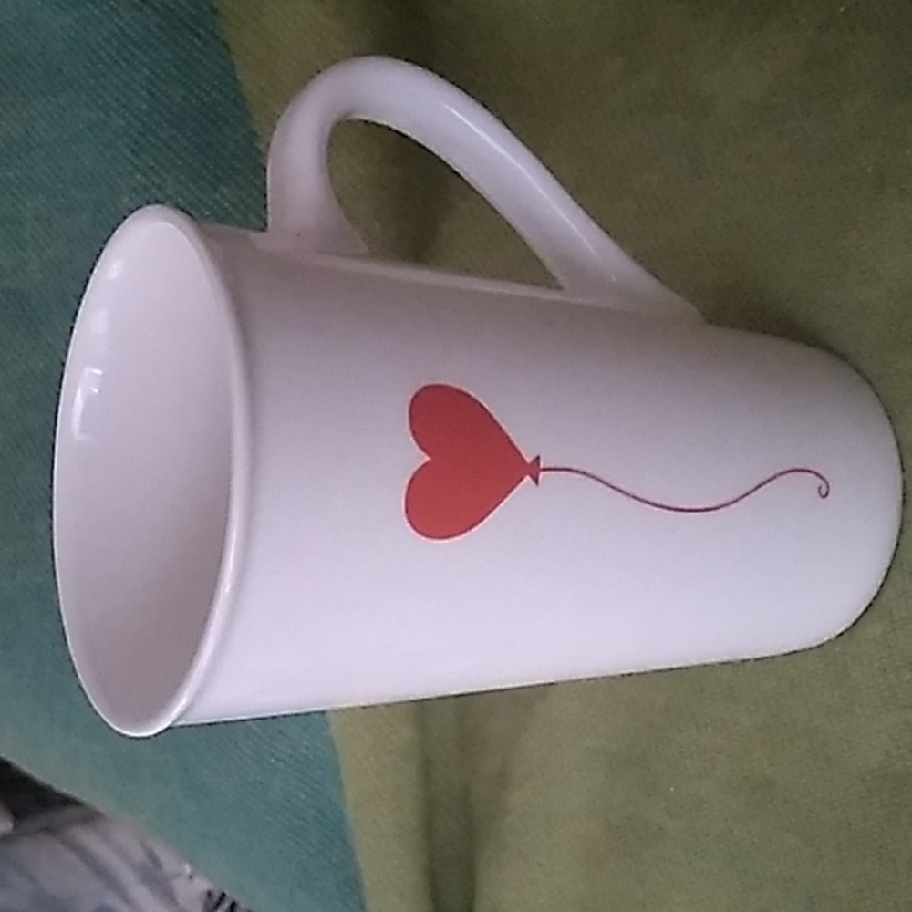 Starbucks Heart Mug Balloons Tall Coffee/ Tea Mug